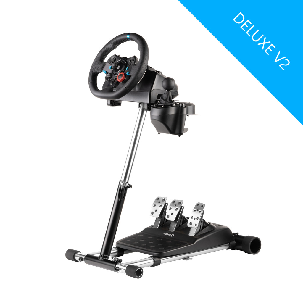 X REFURBISHED  G29  Deluxe Racing Steering Wheel Stand for Logitech G920/G29/G27/G25 Wheels Deluxe V2. Wheel and Pedals not included. 