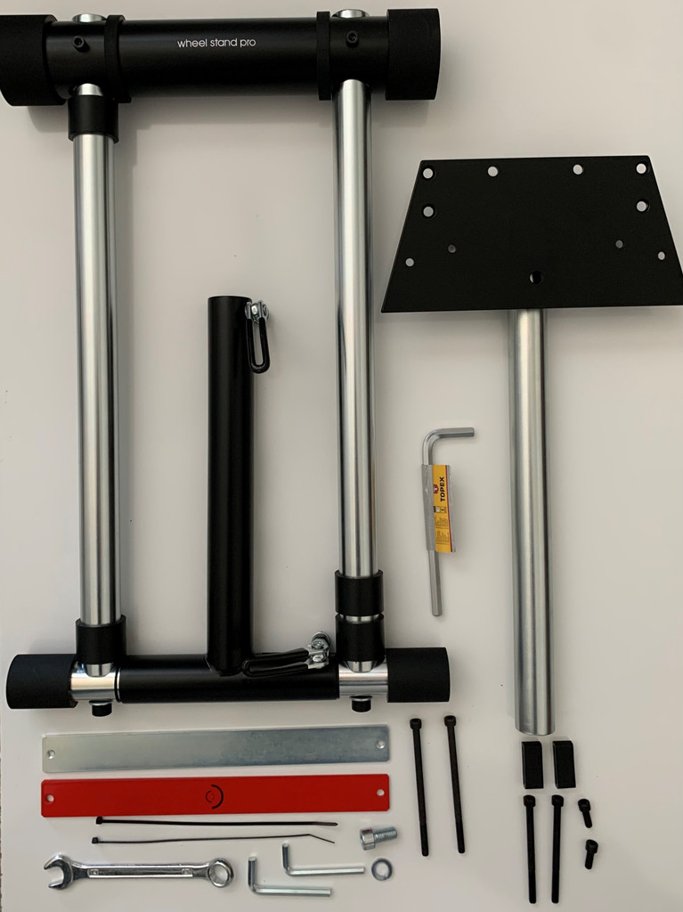 X RETURNED HORI Wheel Stand for Hori Racing Wheel Overdrive and Wireless APEX Wheels, Original V2. Wheel and Pedals Not included.