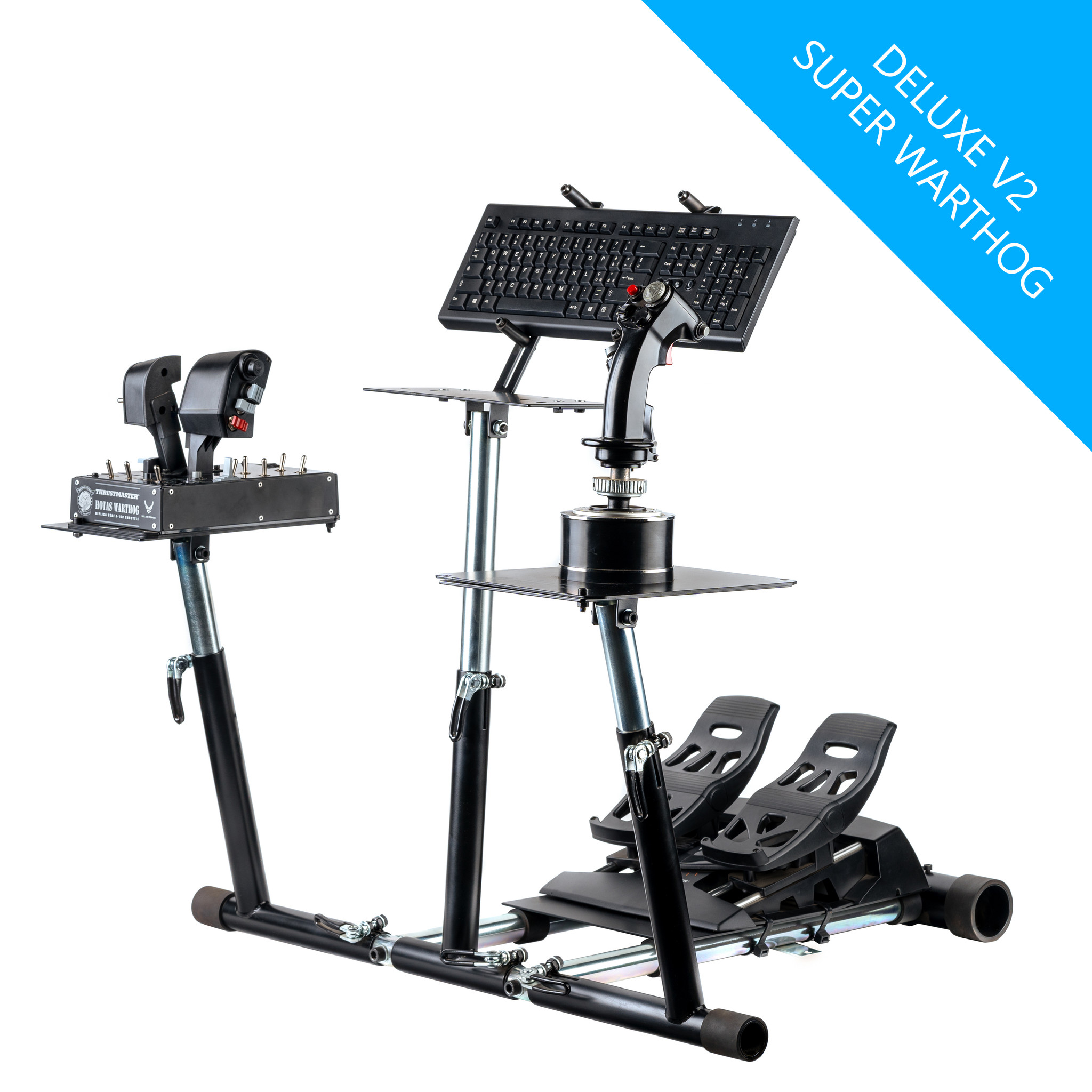 WheelStandPro Stand for HOTAS Warthog - Ships same day from Dallas