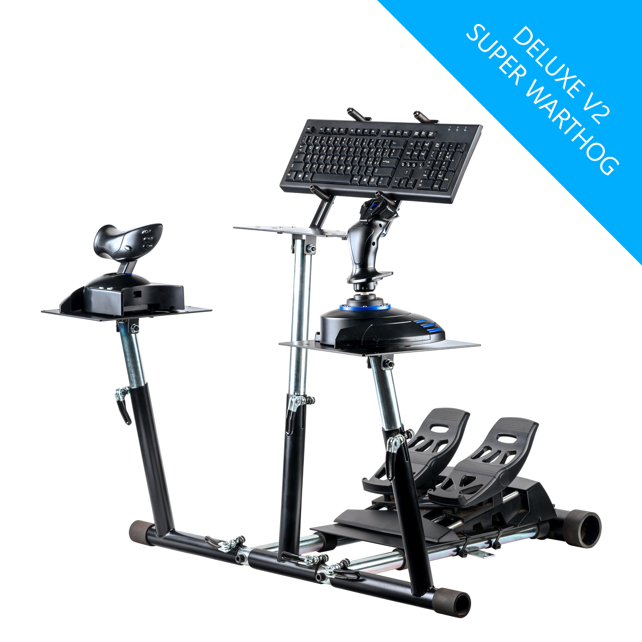 WheelStandPro Stand for HOTAS Warthog - Ships same day from Dallas