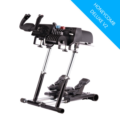 X RETURNED Wheel Stand Pro HC Stand Compatible With Honeycomb Yoke and Throttle Flight System Not included.