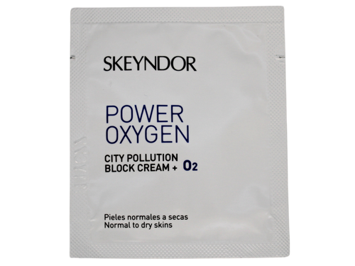 City Pollution Block Cream + O2 -(Normal To Dry Skins) Sample - 15Pack - 2ml