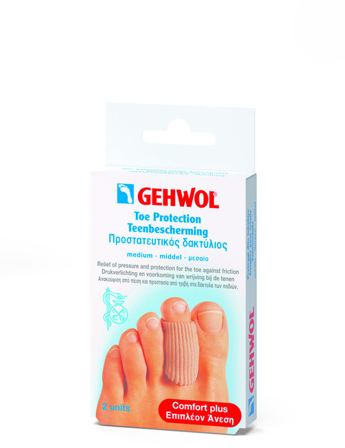 Toe Protection Pads - Elastic Fabric - 12Case - Medium