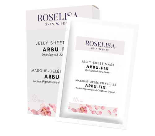Jelly Sheet Mask Arbu-Fix - 1 Pack of 10 Single Masks