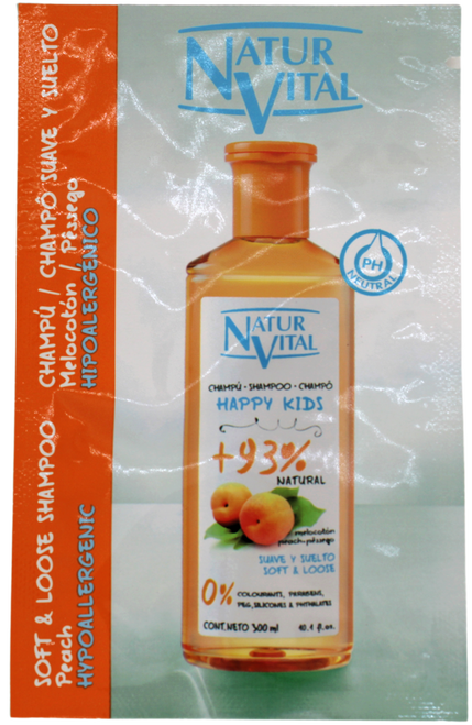 Happy Hair - Peach Shampoo - Sample - 10ml