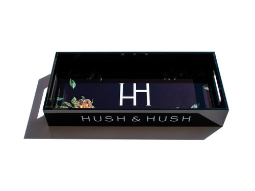 DeeplyRooted® Black Flower Tray - 13" x 6"
