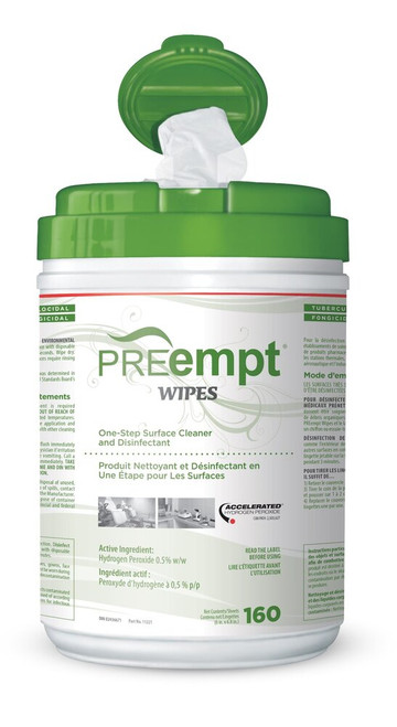PREempt RTU (Ready-To-Use) Wipes - Wipes  / 160 Sheets