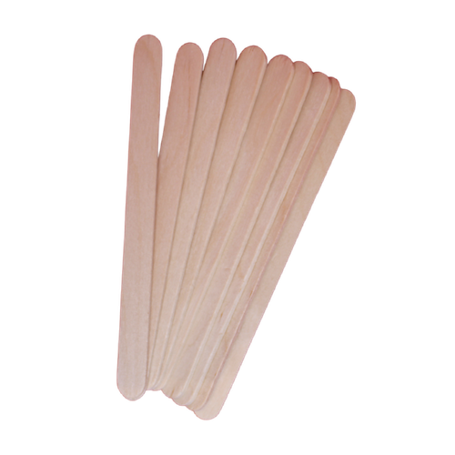 Rounded Wooden Spatulas -Small - 500pk