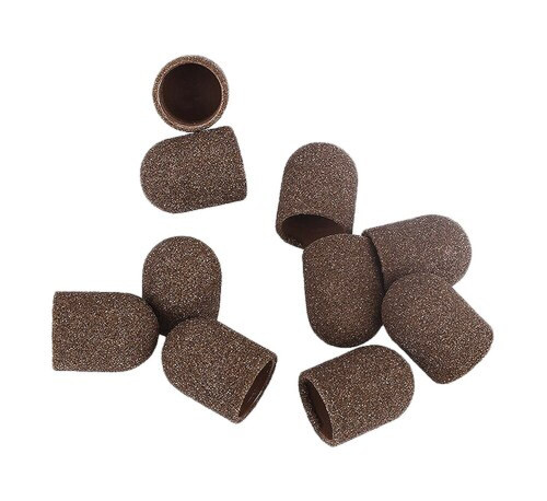 X-Small 5mm Abrasive Cap - Medium 100 Grit - 10pcs
