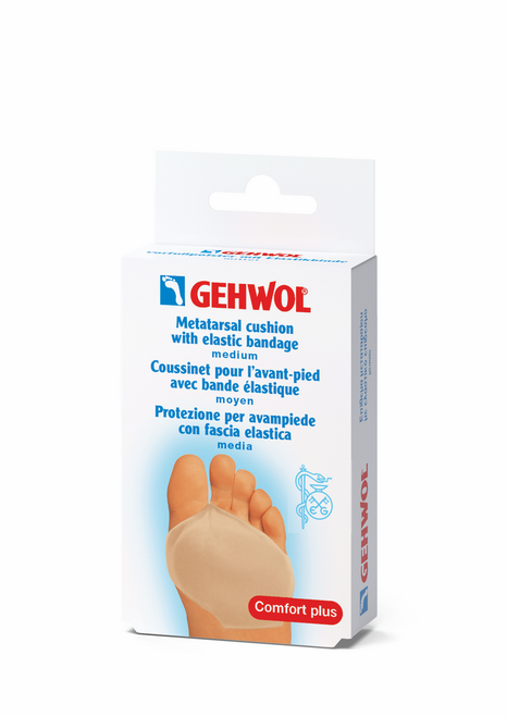 Metatarsal Cushion With Elastic Band - Medium