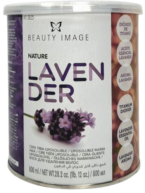 Natural Warm Wax Lavender - 800ml