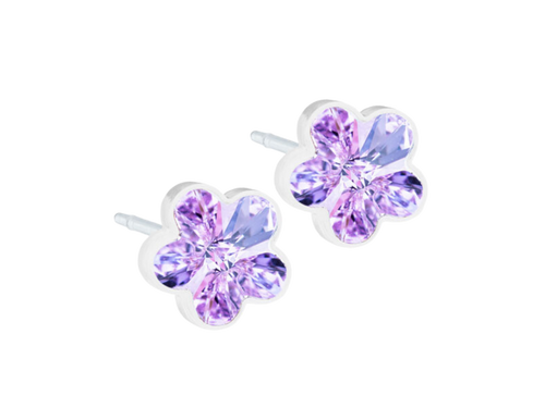 Flower Violet - Medical Plastic - 6mm