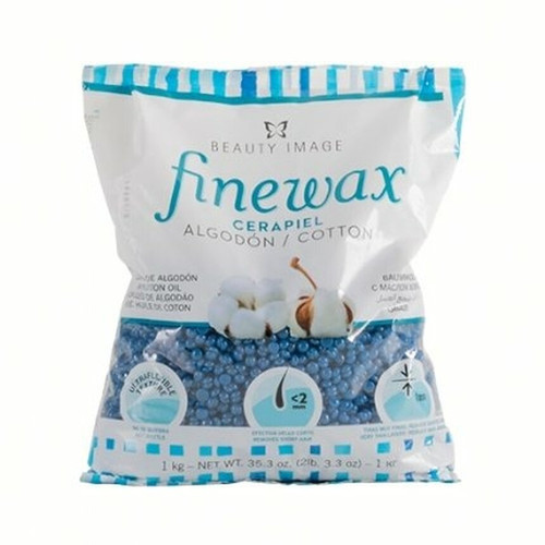 Finewax Algodon with Cotton Oil Hard Wax Beads - 1Kg