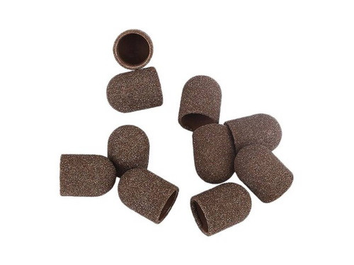 Large 16mm Abrasive Cap - Medium 100 Grit - 10pcs