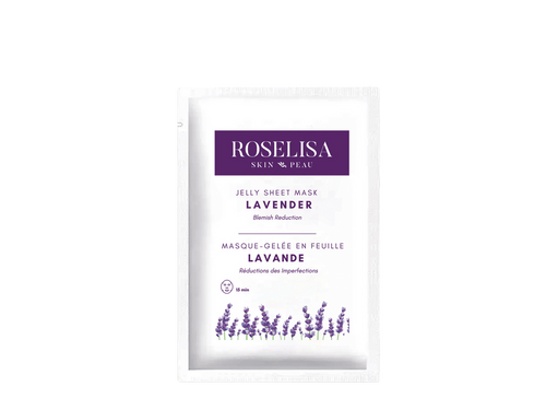 Jelly Sheet Mask Lavender - 1 Pack of 10 Single Masks