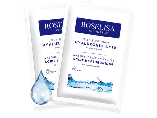 Jelly Sheet Mask Hyaluronic Acid - 1 Pack of 10 Single Masks