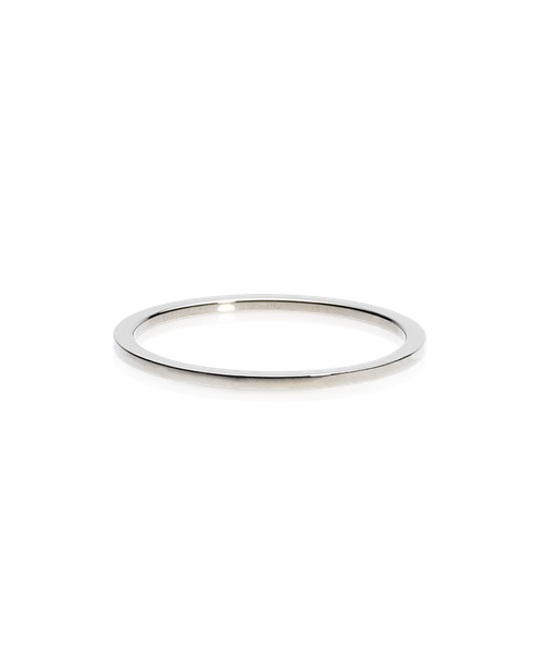 Cupped Plain Tiny Ring - 17 mm