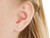 Crystal Daisy Stud Earrings - 5mm
