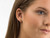Golden Titanium Ball Stud Earrings - 5mm