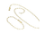 Gold Link Necklace - 40-46 cm