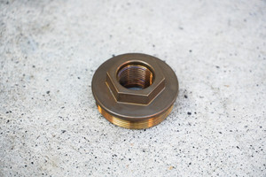 BRAVO HUB 5/8-24 Direct Thread Barrel Adapter - Stainless