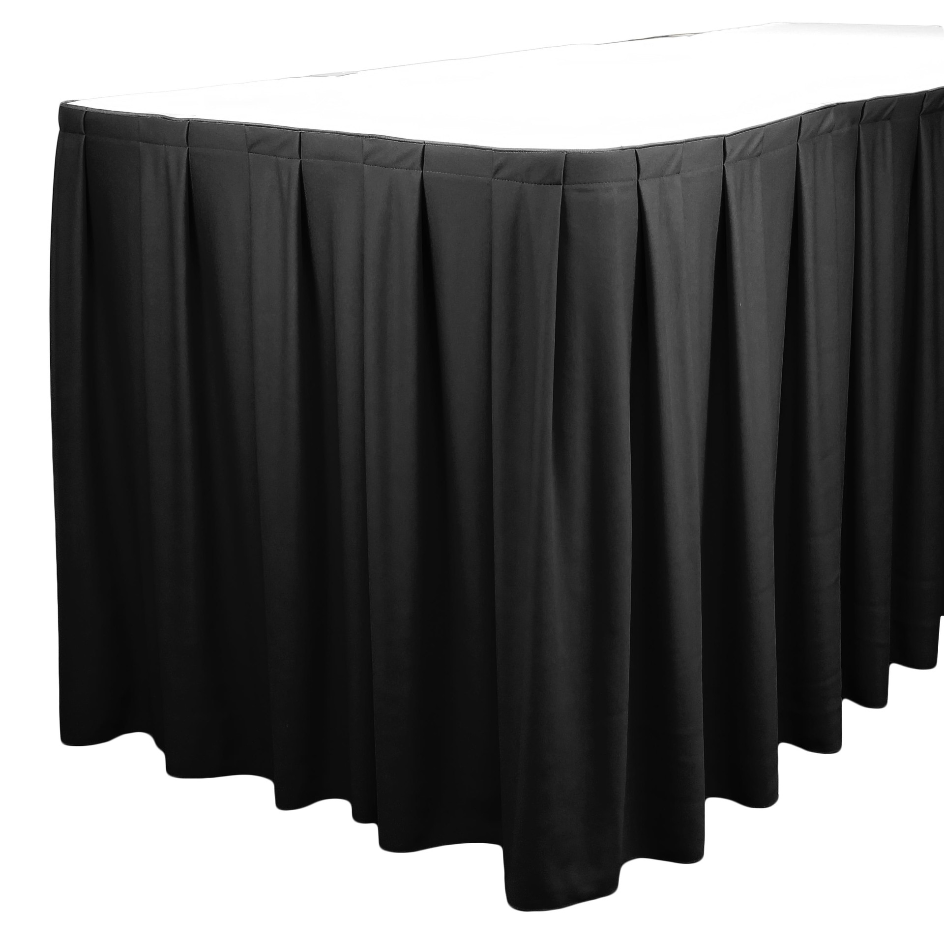 Custom Table Skirts, Table Skirt Clips and Skirting Accessories