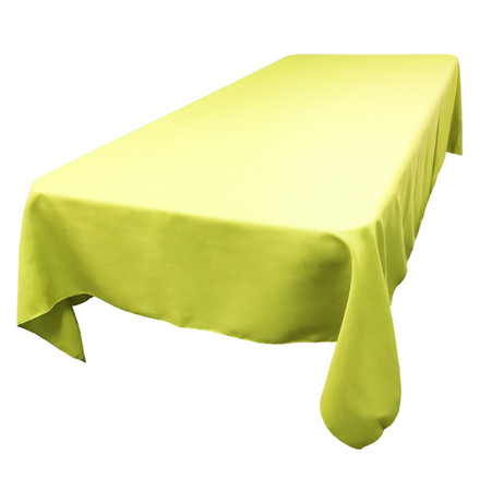 Green Apple 72 x 120 in. Rectangular SimplyPoly Tablecloths