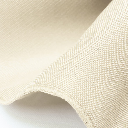 Ivory SimplyPoly rectangular table runner, 13 x 90 inch