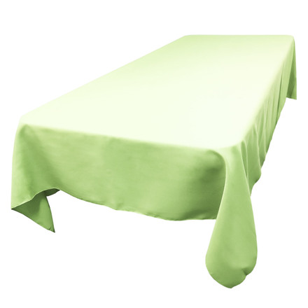 Mint Rectangular SimplyPoly Tablecloths, Size 60 x 90 in.
