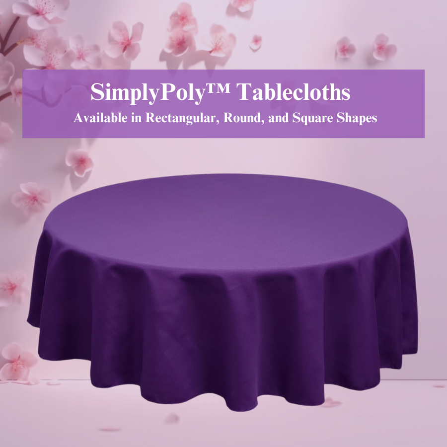 SimplyPoly Tablecloths