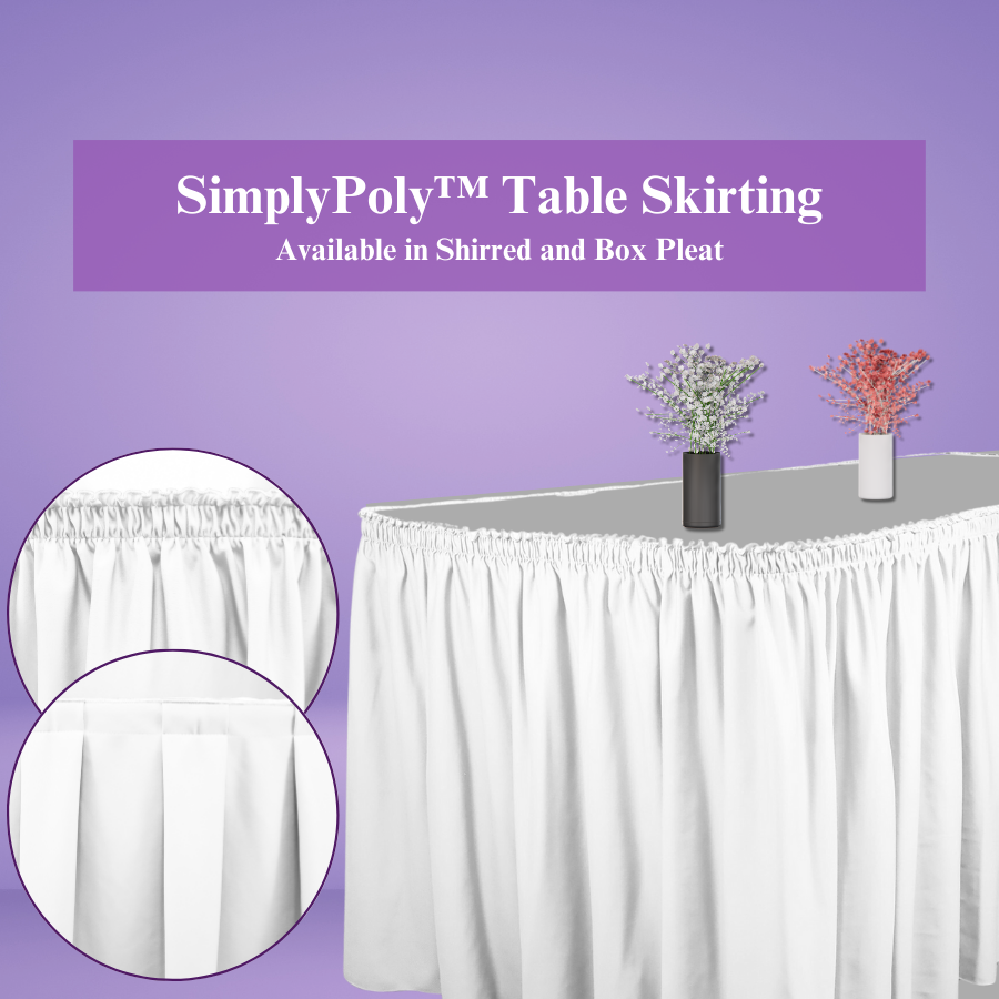 SimplyPoly Table Skirt