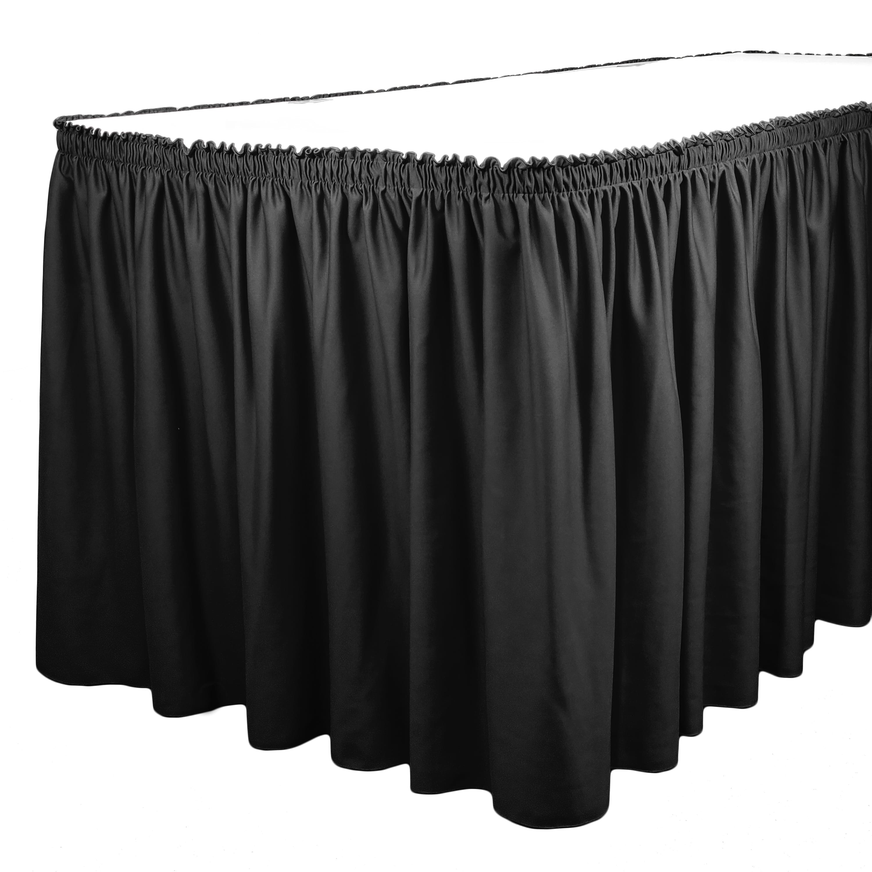 Standard Shirred Pleat Table Skirting