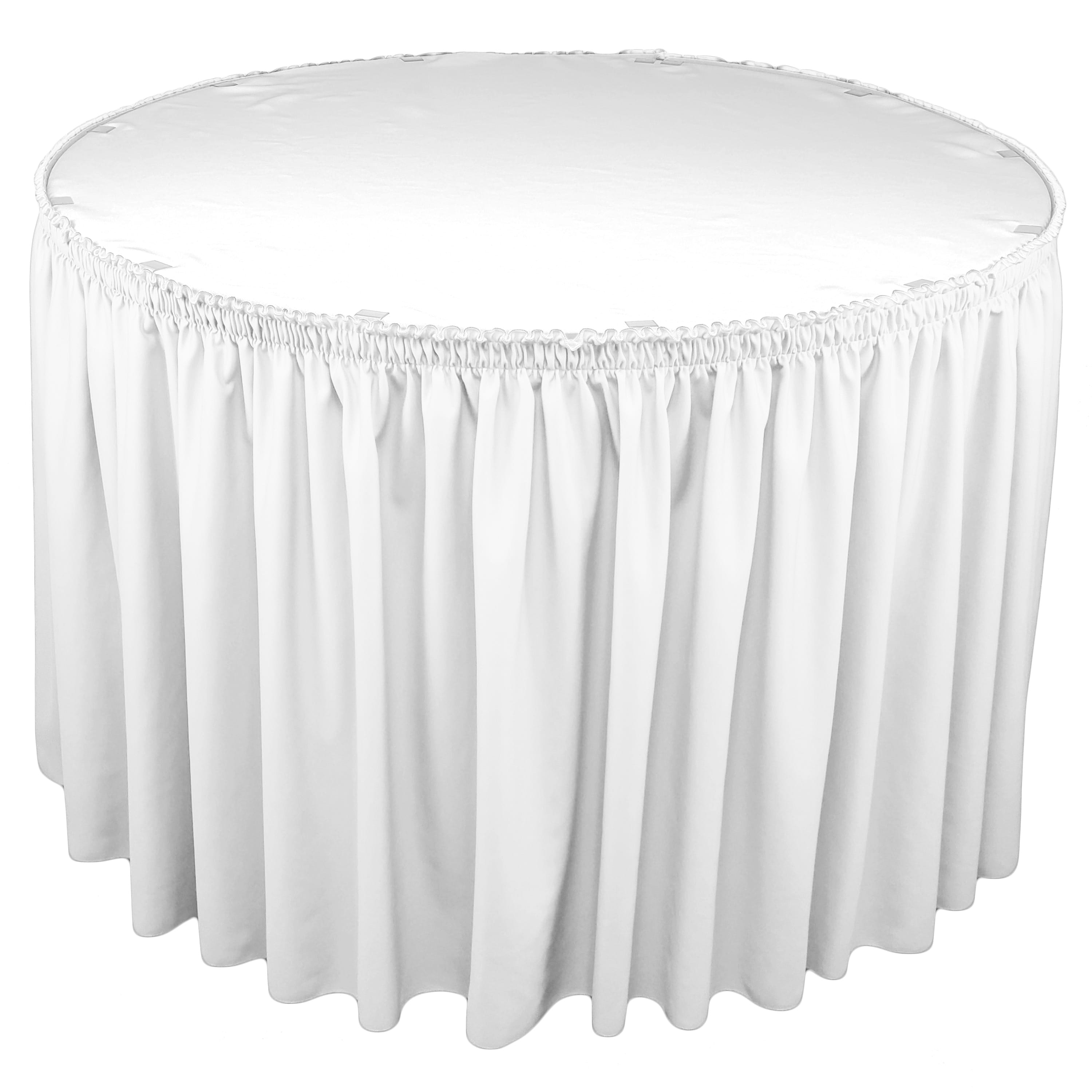 Standard Shirred Pleat Table Skirting