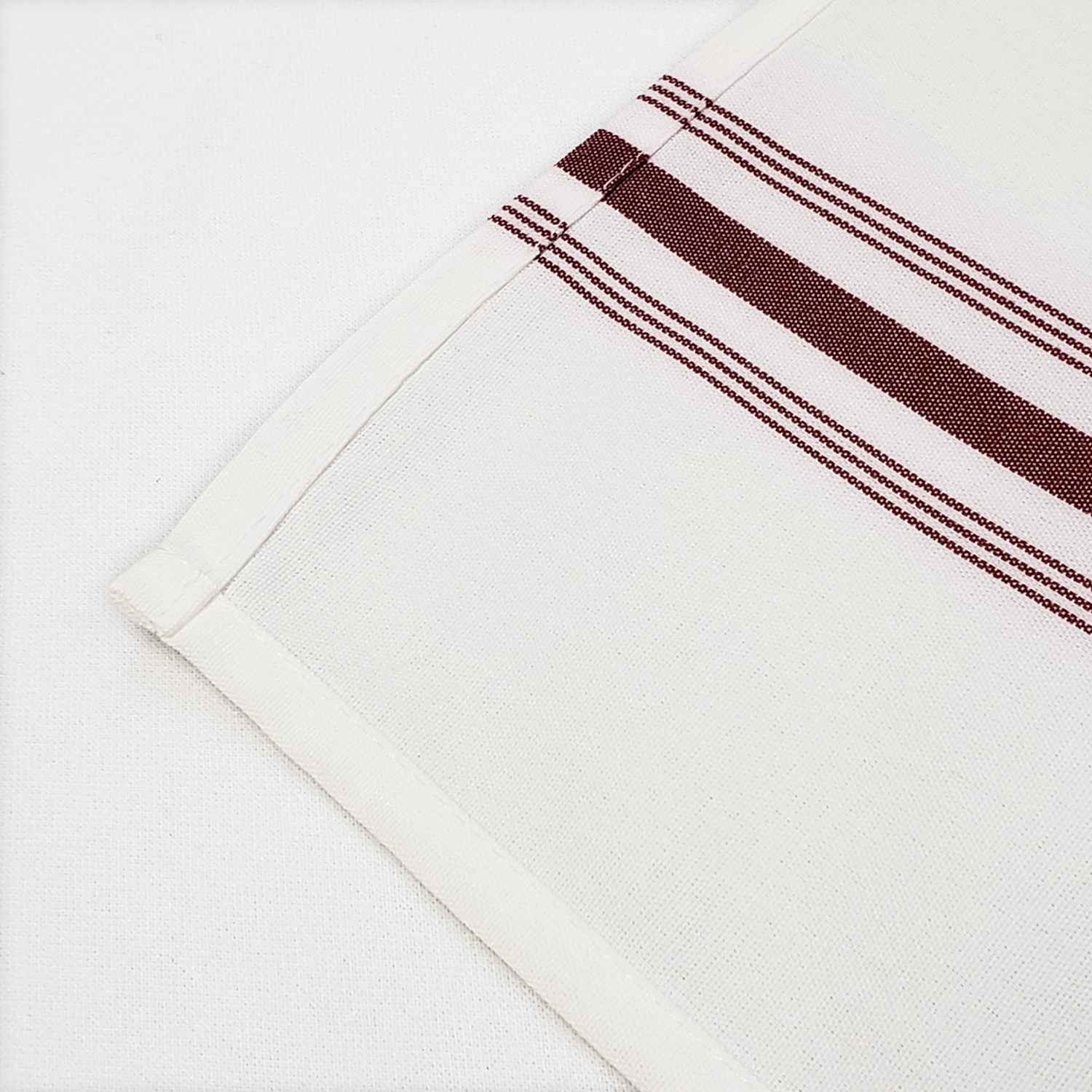 Colored Striped Bistro Napkin 100 Spun Polyester