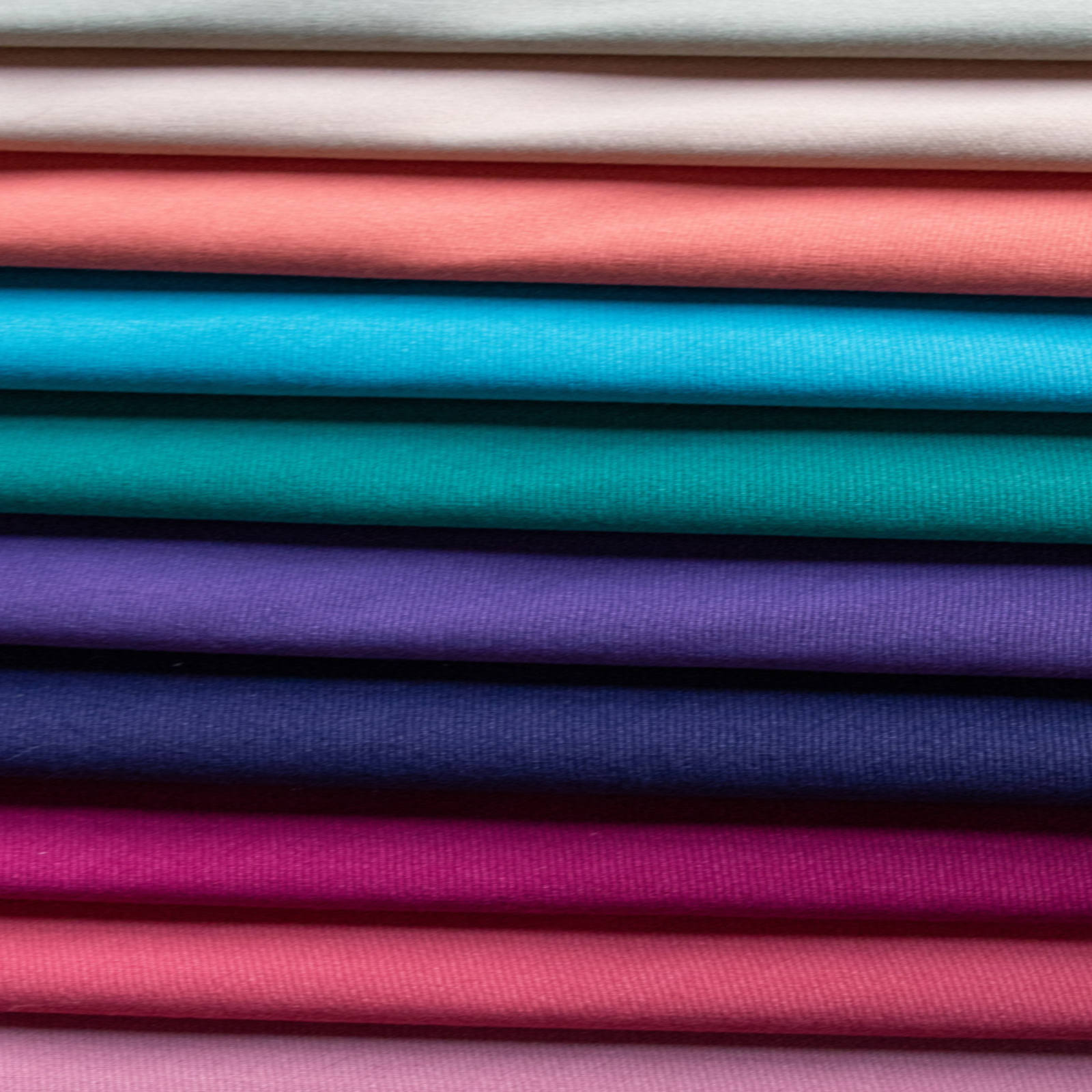 Spun Polyester Tablecloths Stacked