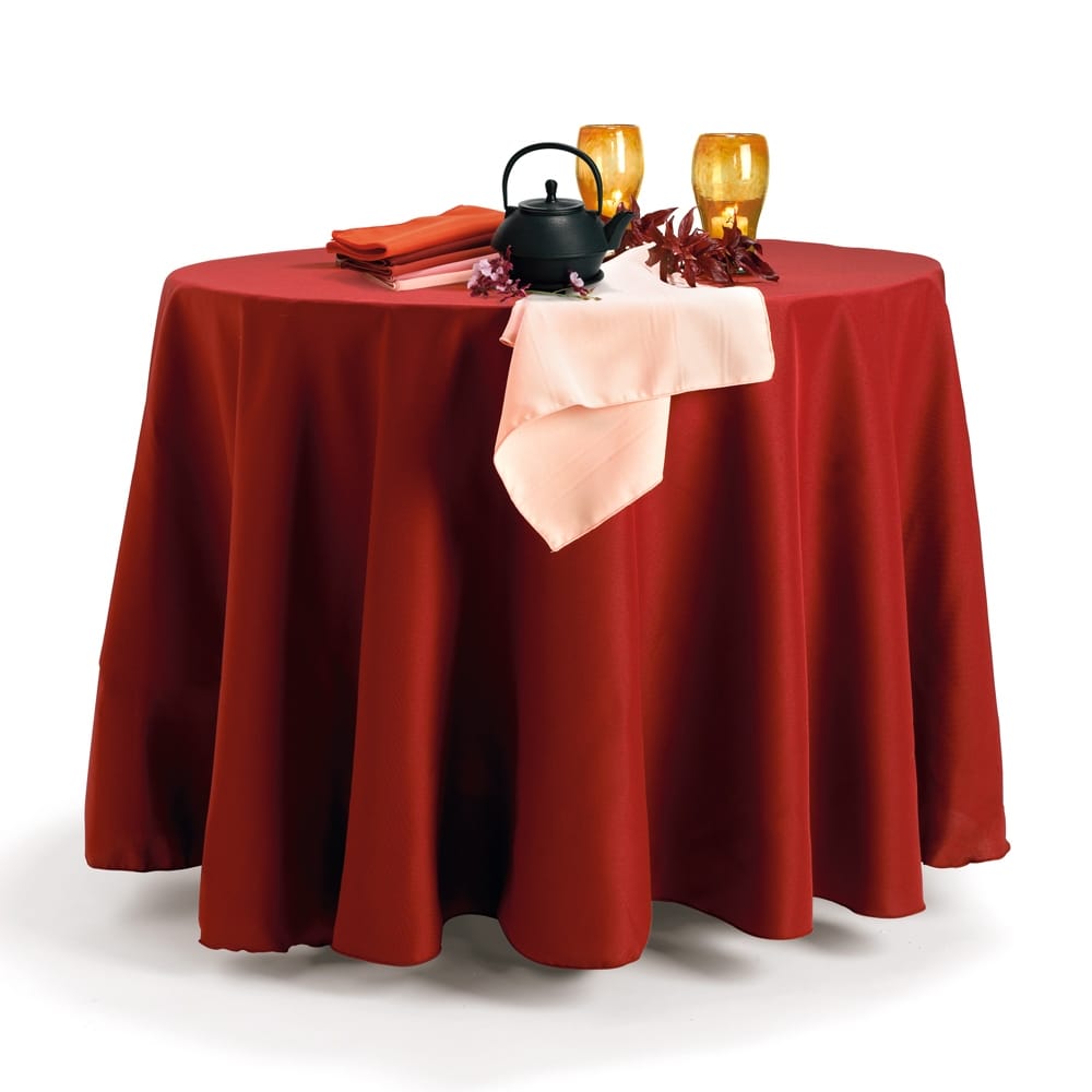 round bistro tablecloth