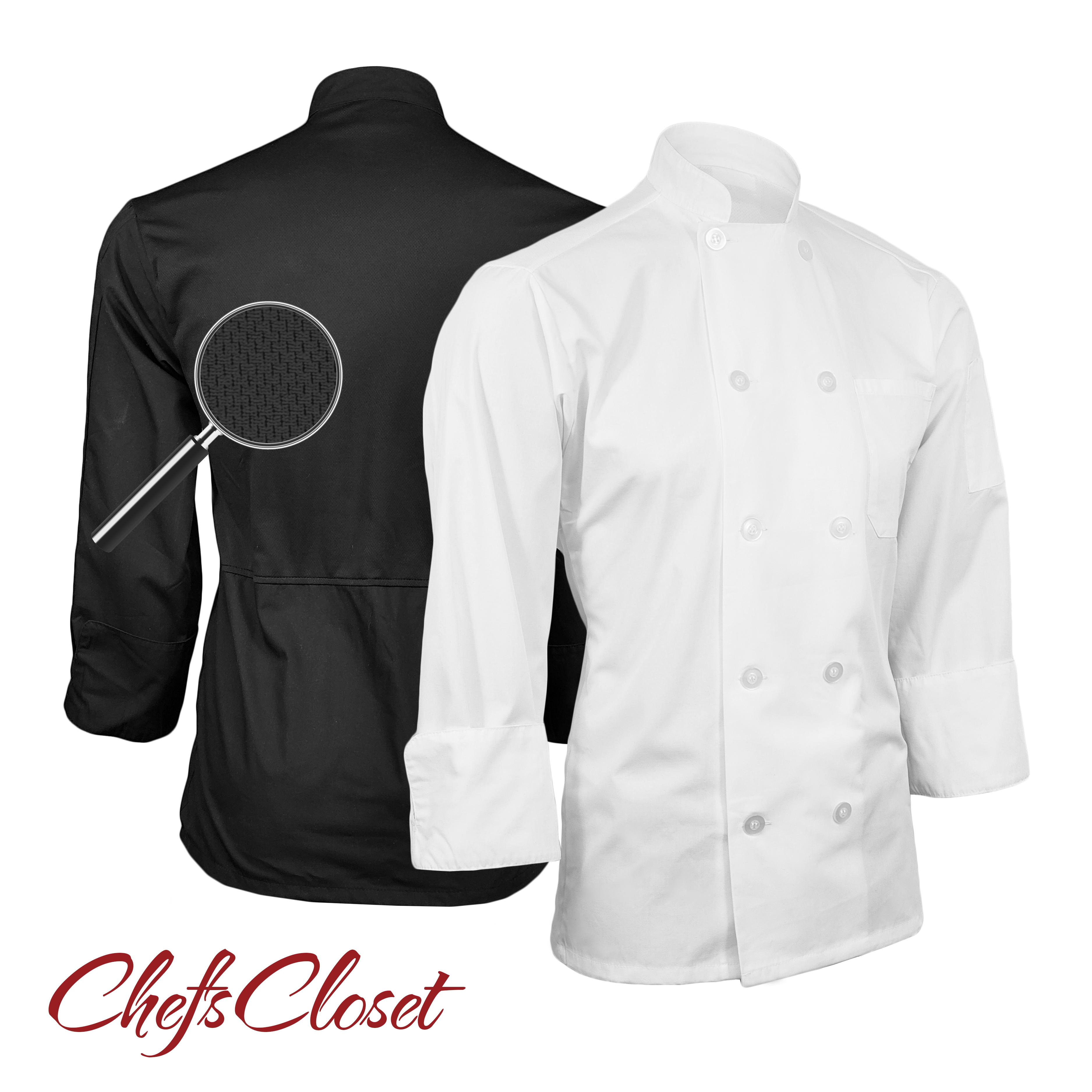 Breathable Chef Coat Mesh Chef Coat