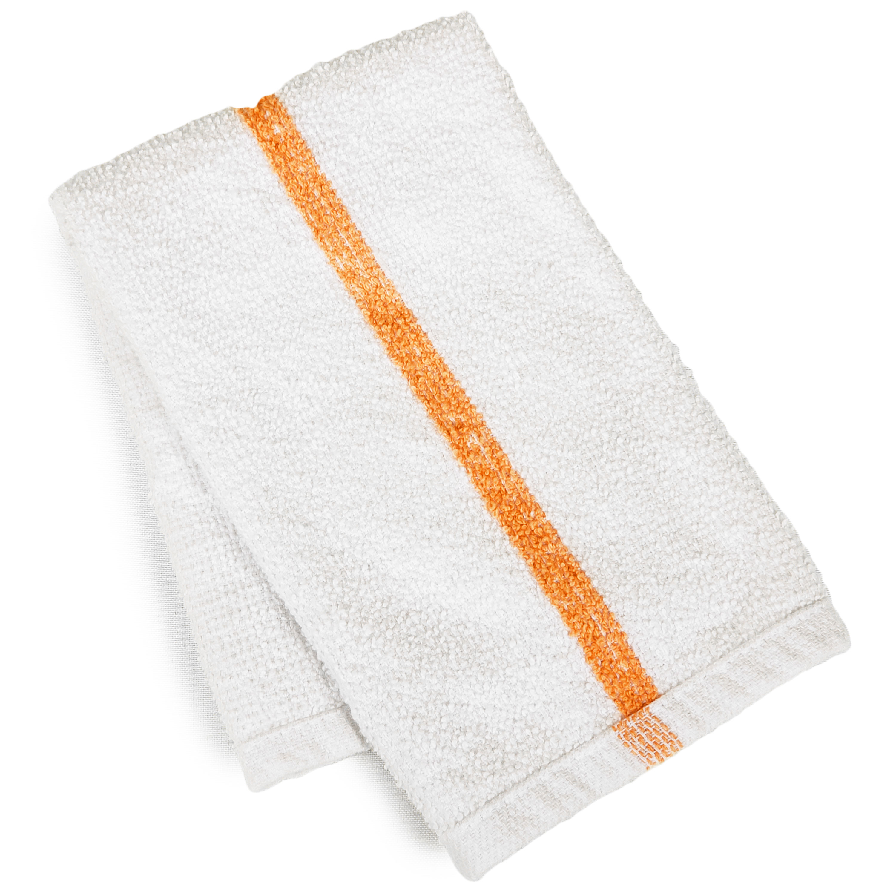 36 PC New Cotton Blend White Restaurant Bar Mops Kitchen Towels (3 Dozen)  (36, Gold Stripe)