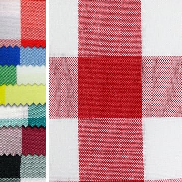 Polyester Check Table Runners Polyester Check Table Runners