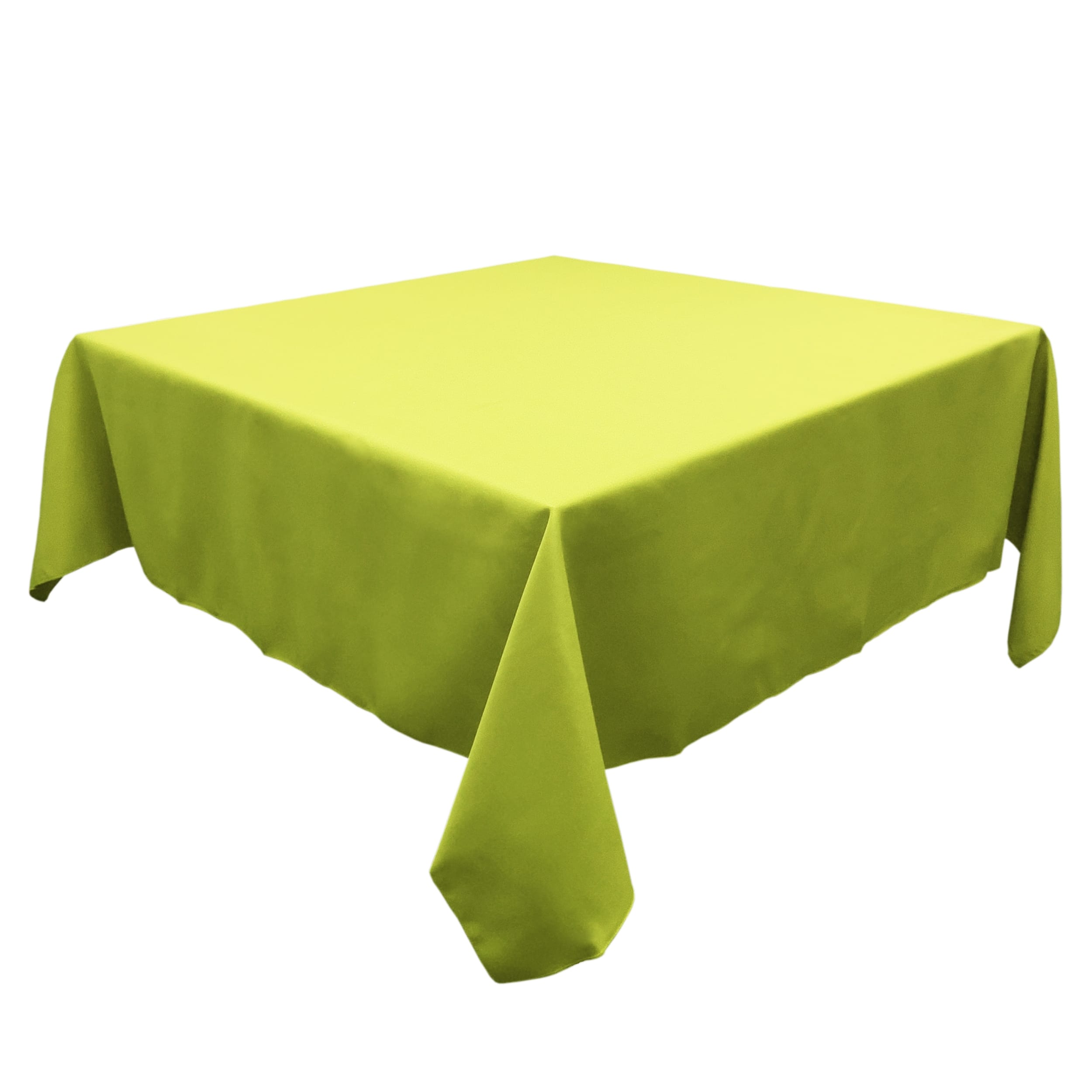 Green Apple 72 in. Square SimplyPoly Tablecloths Green Apple 72 in. Square SimplyPoly Tablecloths