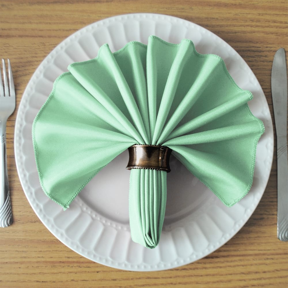 Aqua SimplyPoly Cloth Napkins