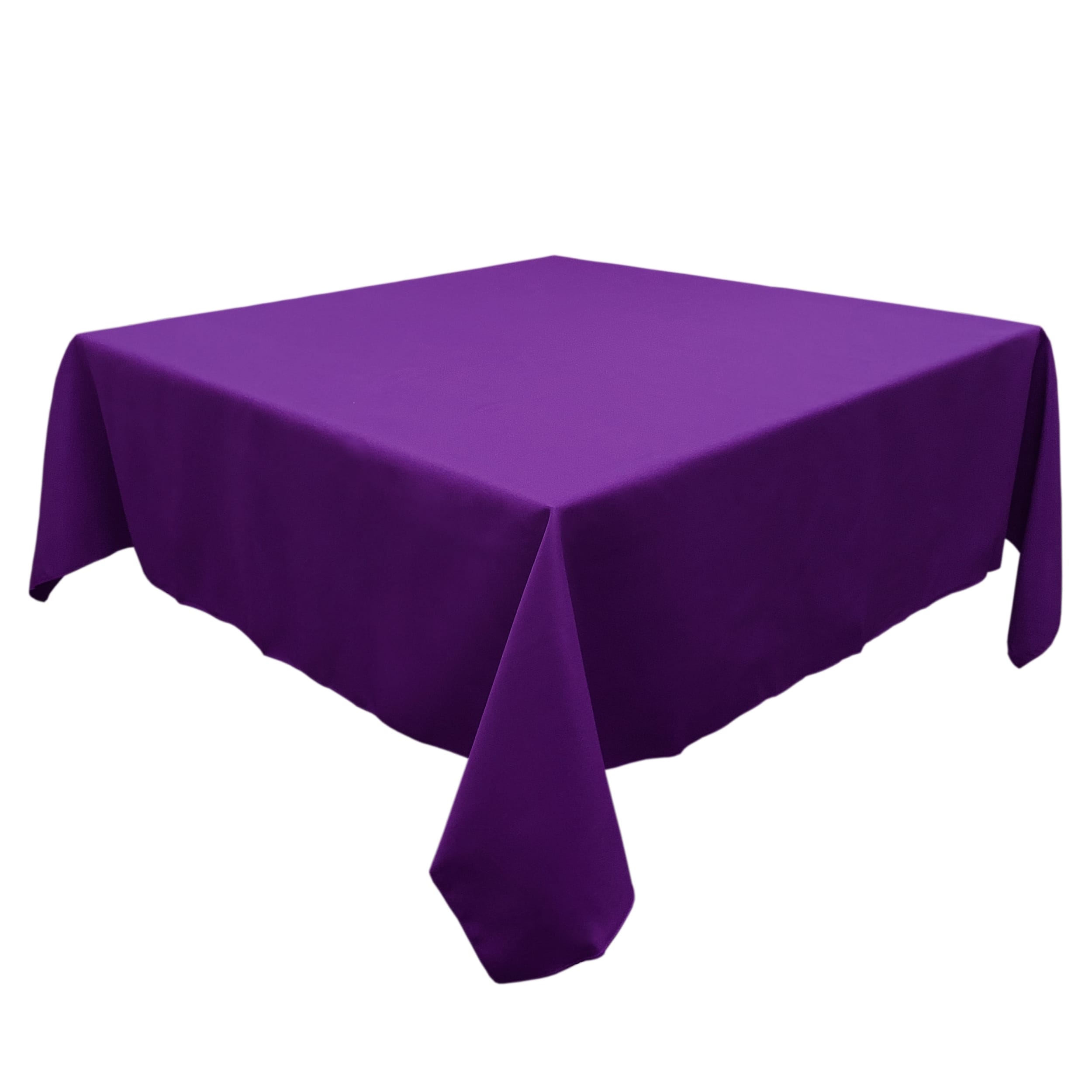 Purple 54 in.  Square SimplyPoly Tablecloths