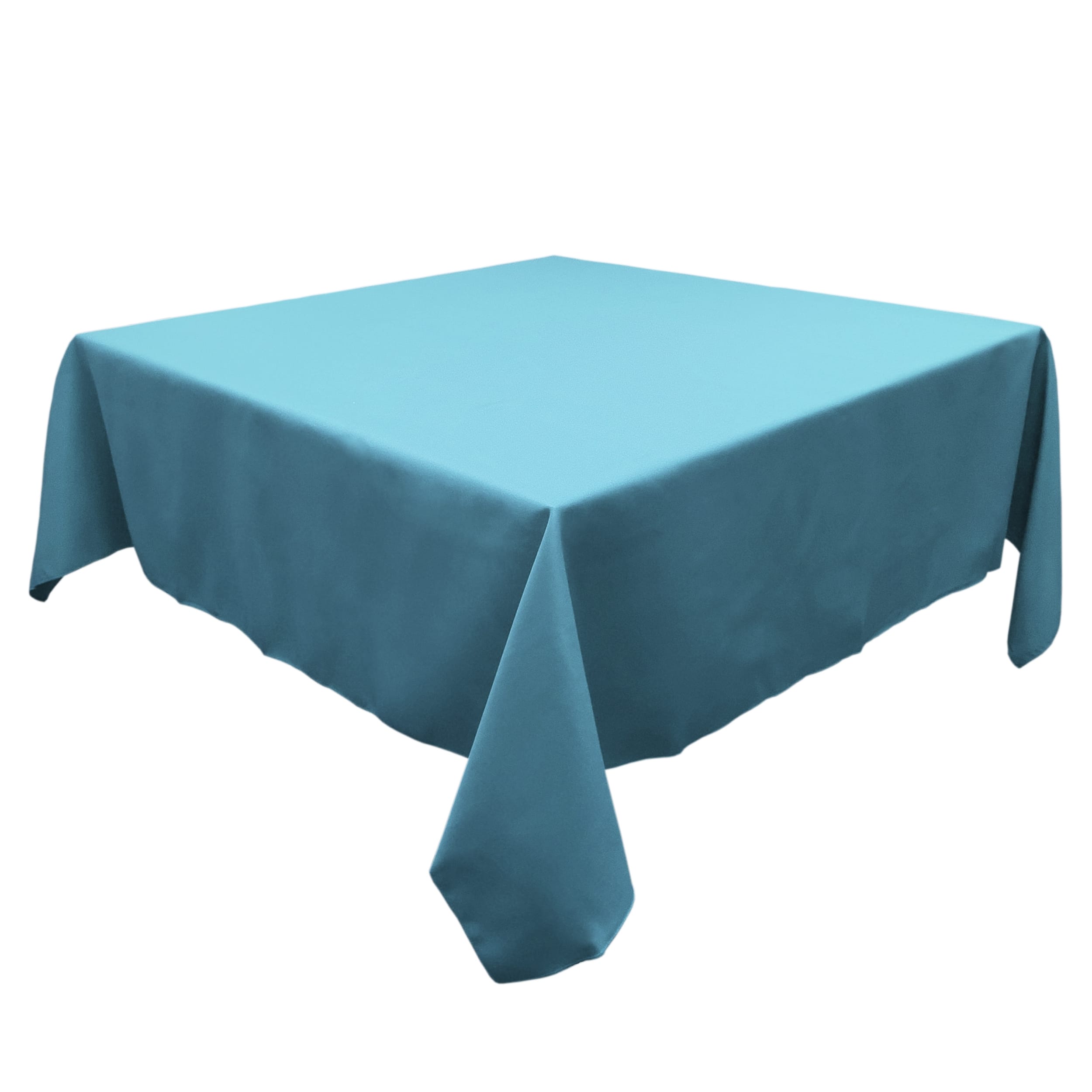 Sky Blue 45 in.  Square SimplyPoly Tablecloths