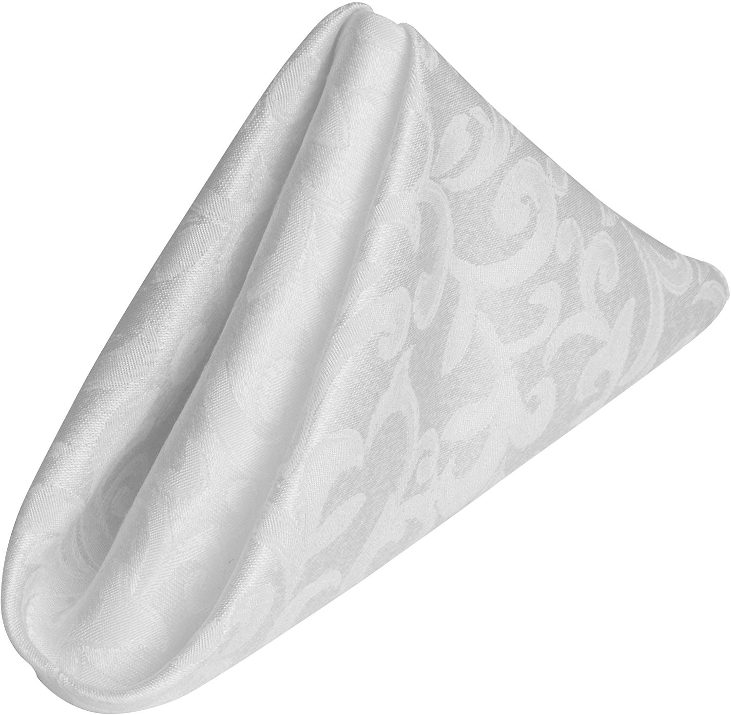 White 17 in. Somerset Cloth Napkins