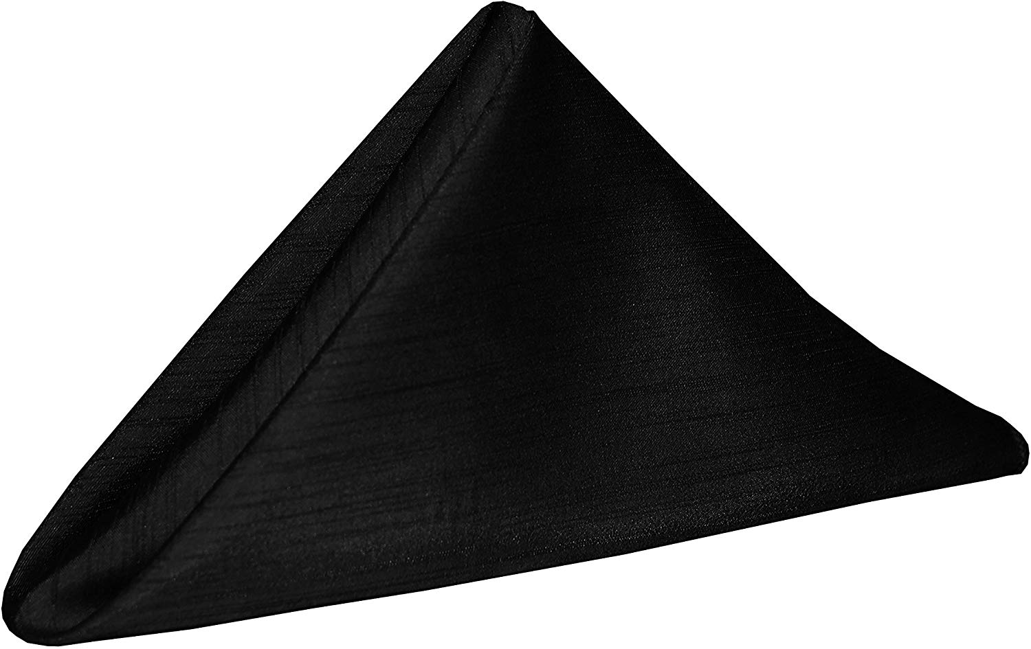 Black 10 in. Majestic Cloth Napkins