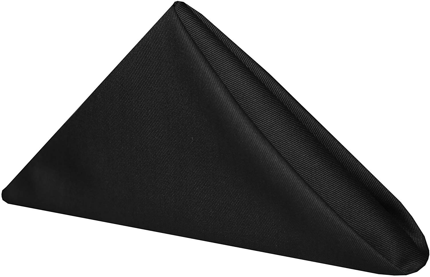 Black 10 in. TwillTex Cloth Napkins