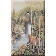 Deer Creek Decorative Light Switch Plate Cover