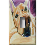 Lazy Dog Decorative Light Switch Plate Cover Lazy Dog Decorative Light Switch Plate Cover