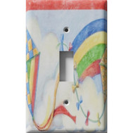 Rainbows And Kites Decorative Light Switch Plate Cover Rainbows And Kites Decorative Light Switch Plate Cover