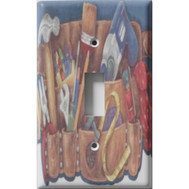 Tool Belt Decorative Light Switch Plate Cover Tool Belt Decorative Light Switch Plate Cover